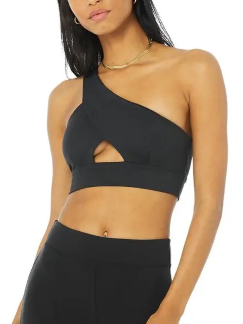 alo yoga diagonal flex bra